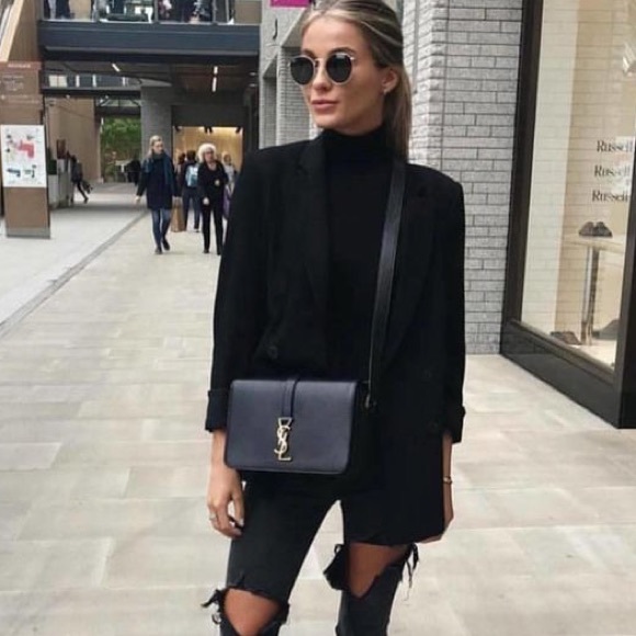 WILA Jackets & Blazers - Blazer jacket black tuxedo coat work office